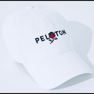 Peloton Baseball Hat 🧢 Cap with Rose 🌹